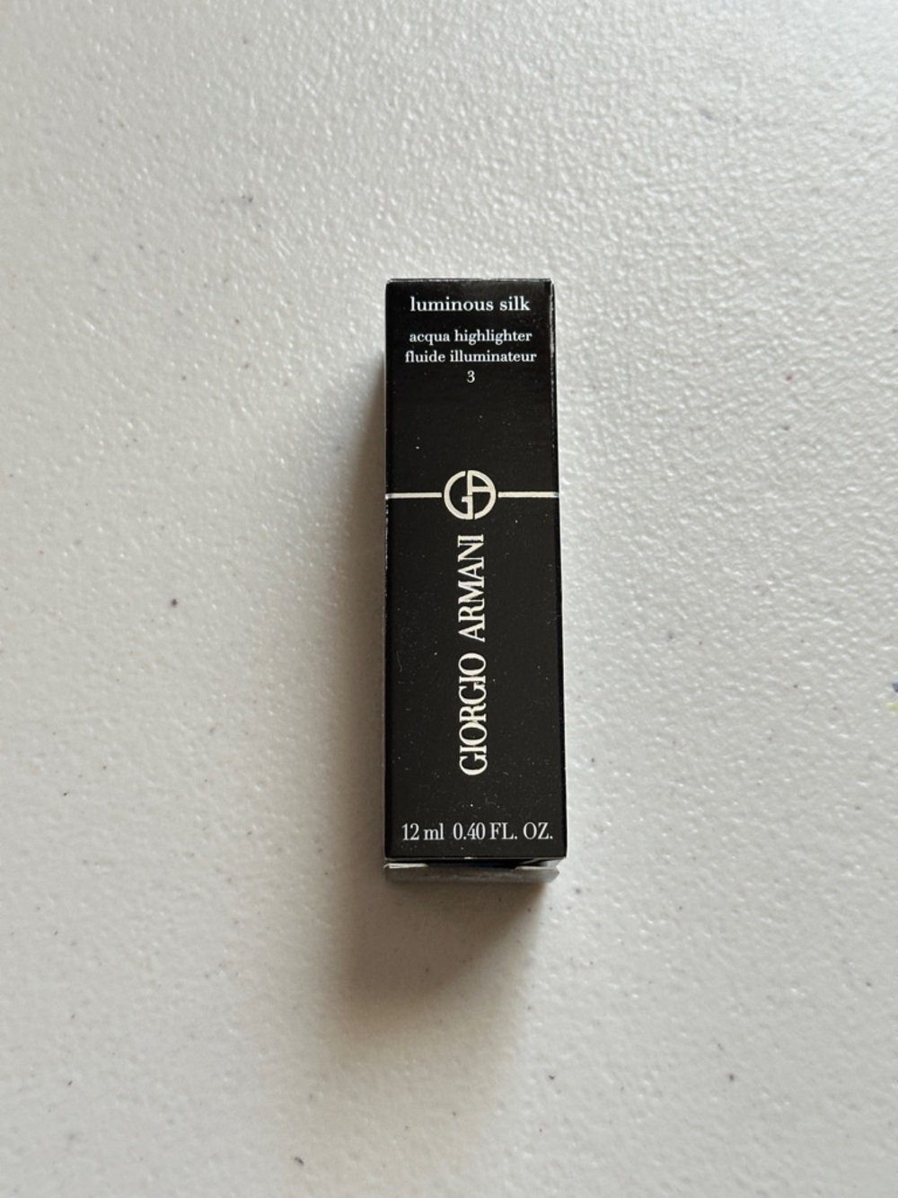 New! Giorgio Armani Luminous Silk Acqua Highlighter